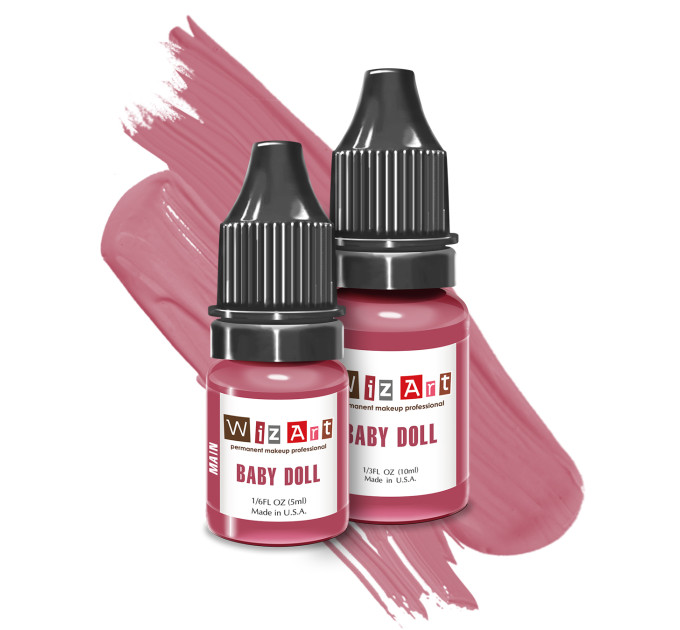 Пигмент для татуажа губ WizArt MAIN Baby Doll 5ml