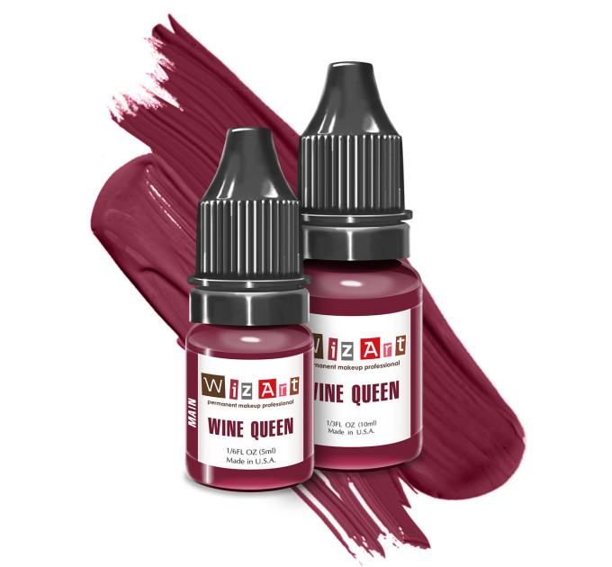 Пигмент для татуажа губ WizArt MAIN Wine Queen 5ml