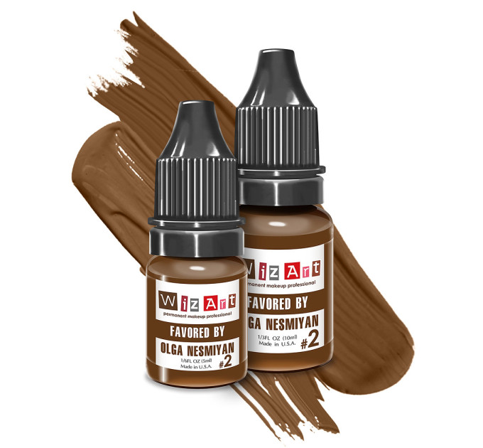 Пігмент для татуажу брів OLGA NESMIYAN №2, 5ml