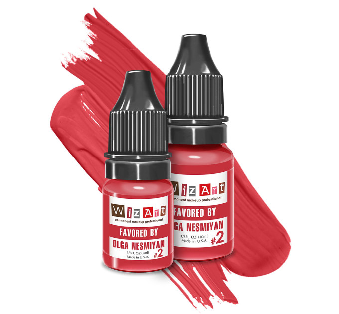 Пігмент для татуажу губ OLGA NESMIYAN №2, ​​5 мл