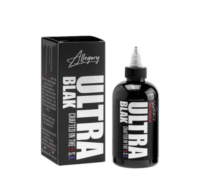 Краска для тату Allegory ULTRA BlacK 1 oz 30 мл