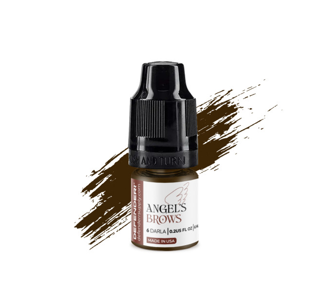 Пигмент для татуажа бровей DEFENDERR ANGEL'S №6 Darla (минерал) 6 мл