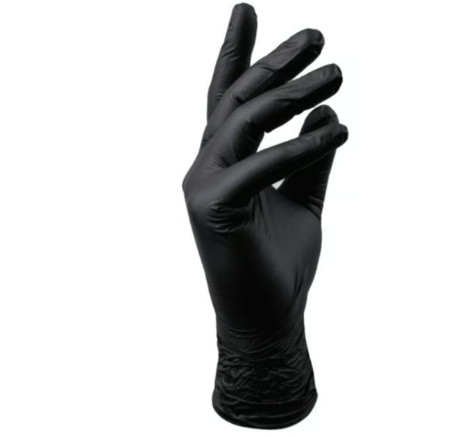 Рукавички нітрилові щільні NITRYLEX MERCATOR 100 шт Black