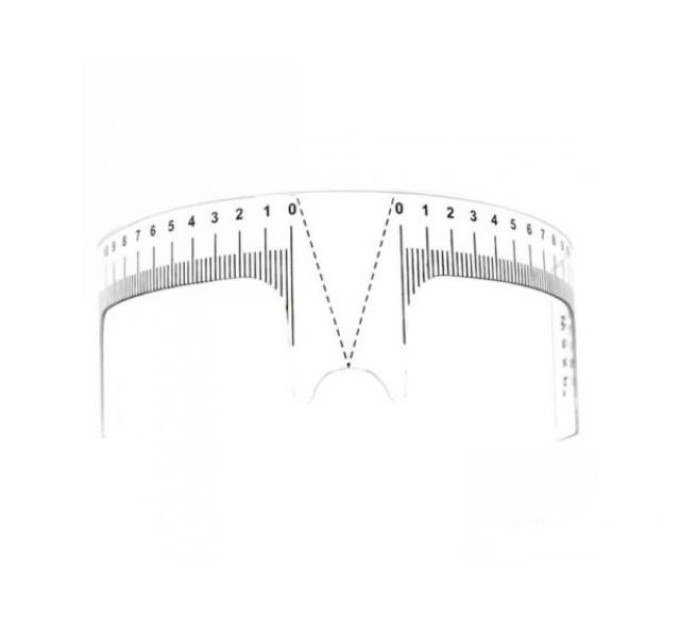Линейка для эскиза бровей