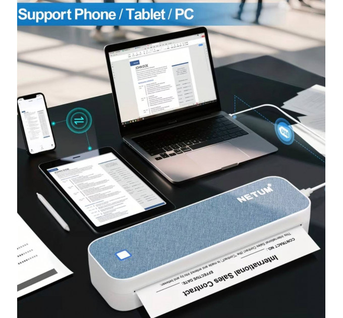 Бездротовий тату-принтер NETUM