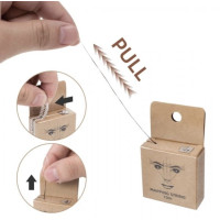 Нить для эскиза бровей коричневая 