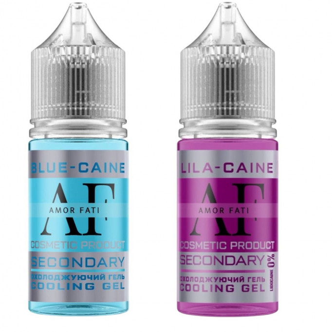 Вторинна анестезія Amor Fati: Особливості гелів Blue-caine та Lila-caine