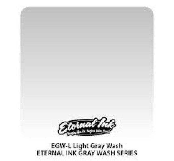 Тату фарба Eternal Ink Light Gray Wash 30 мл
