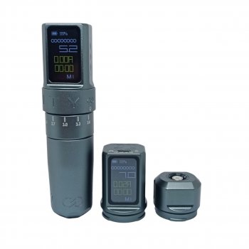 Бездротова машинка для тату і татуажу DEFENDERR INFINITY INFINITY GUNMETAL