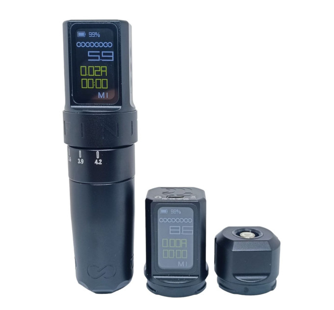 Бездротова машинка для тату і татуажу DEFENDERR INFINITY STEALTH