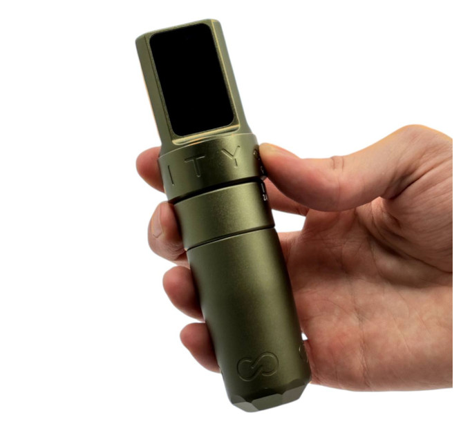 Бездротова машинка для тату і татуажу DEFENDERR INFINITY ARMY GREEN