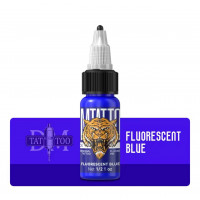 Тату фарба DM Tattoo ink флуоресцентна Blue 15 мл