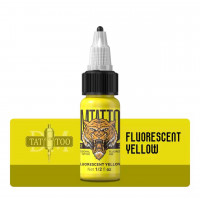 Тату фарба DM Tattoo ink флуоресцентна YELLOW 15 мл