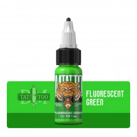 Тату краска DM Tattoo ink флуоресцентная GREEN 15 мл