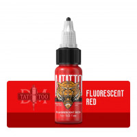 Тату фарба DM Tattoo ink флуоресцентна RED 15 мл
