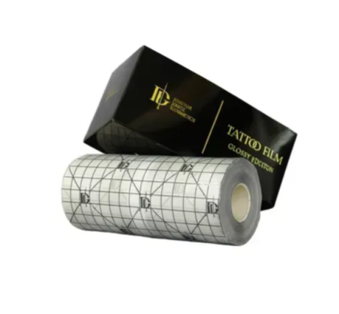 Пленка глянцевая, прозрачная пленка для заживления свежих татуировок 10м х 15см