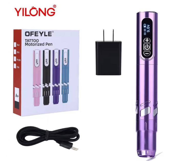Беспроводная машинка для татуажа Yilong OF 107