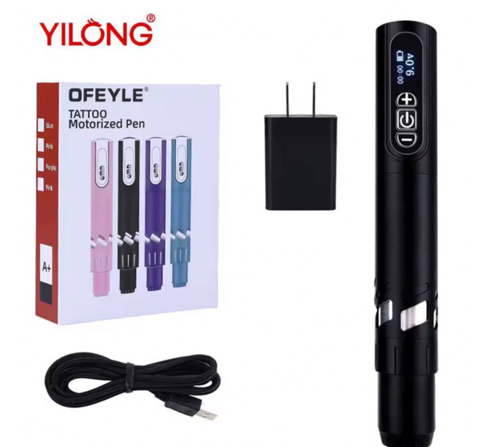 Беспроводная машинка для татуажа Yilong OF 107