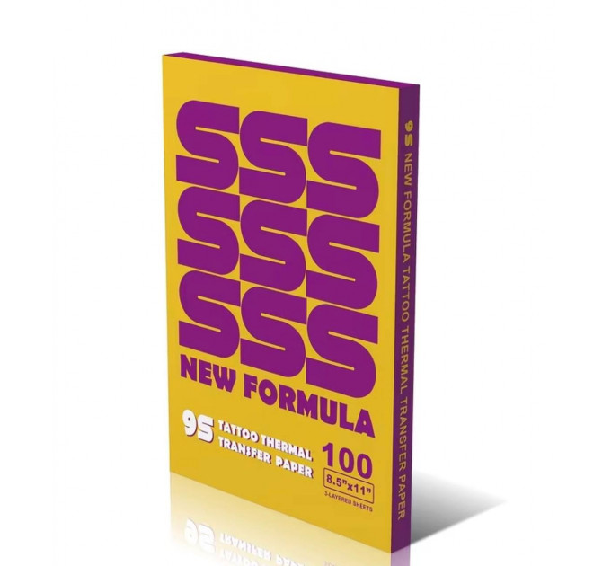 Трансферний тату папір для машинного копіювання Spirit NEW FORMULA 1 шт