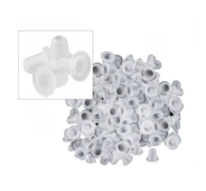 Капсы силиконовые (Колпачки) для смешивания пигментов №13 100 шт