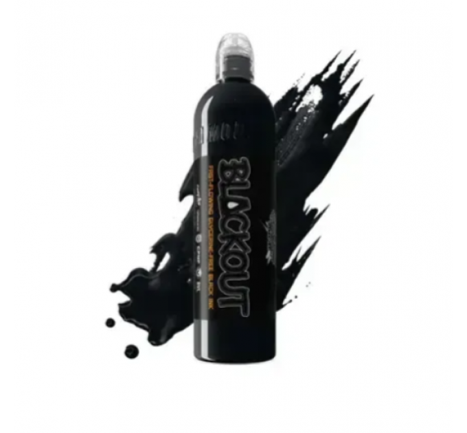 Тату краска World Famous ink - Blackout 15 ml