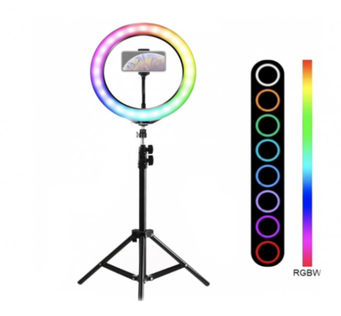 Лампа кольцевая Led 13 (238 диодов) 33 см штативом