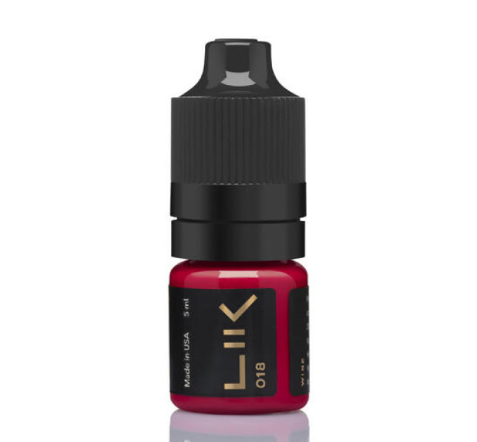 Пігмент Lik Lips 018 Wine для перманентного макіяжу 5мл
