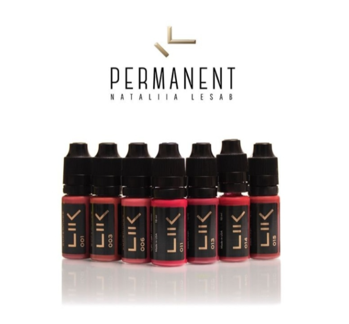 Пігмент Lik Brows 704 Sand Brown для перманентного макіяжу 5мл