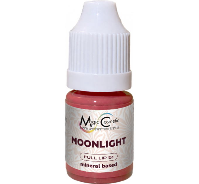 пігмент для губ MOONLIGHT 5 мл брудна троянда нюдовий мінеральний перманентний макіяж