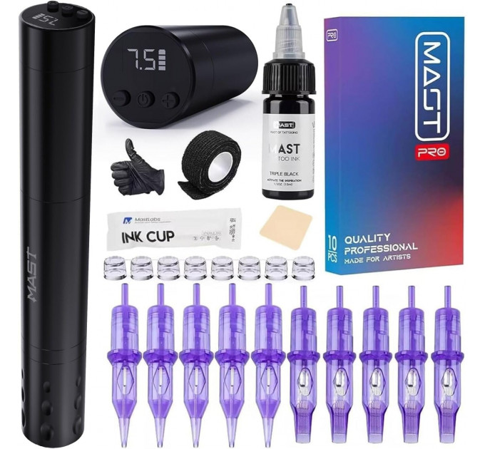 Бездротова машинка для татуажу Mast Tour Fly