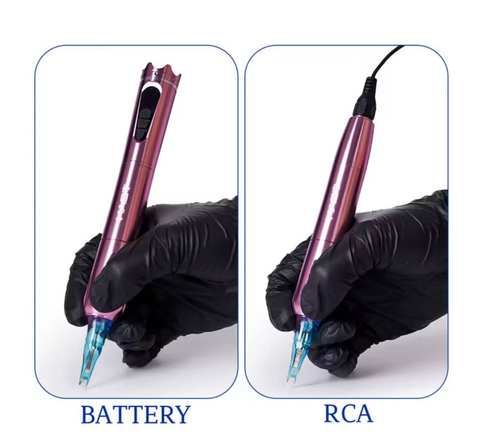Машинка для татуажа Mast WQP-103 розовая