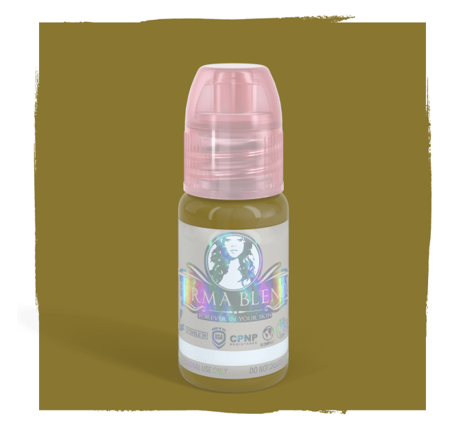 пигмент для перманентного макияжа Perma Blend Olive Corrector