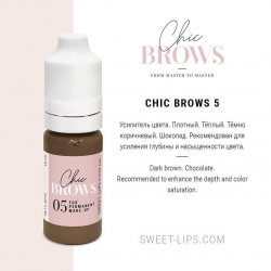 Усилитель цвета Chic Brows №05 шоколадный 10 мл