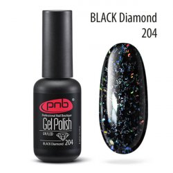 ГЕЛЬ-ЛАК PNB BLACK DIAMOND 204 8 МЛ
