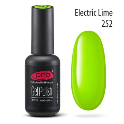 ГЕЛЬ-ЛАК PNB ELECTRIC LIME 252 4 МЛ