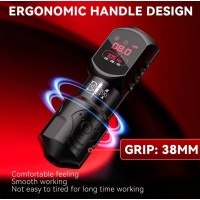 Беспроводная тату машинка DMTATTOO RED-DRAGON Black