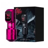 Беспроводная тату машинка DMTATTOO RED-DRAGON pink