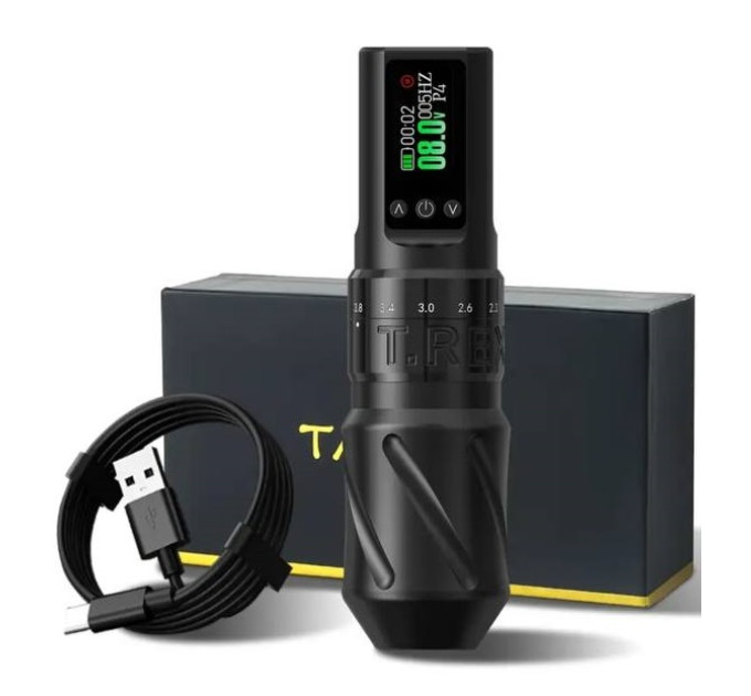 Бездротова тату машинка T-rex V1 -7 Black