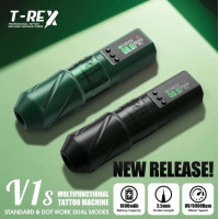 Бездротова тату машинка T-rex V1 s Green