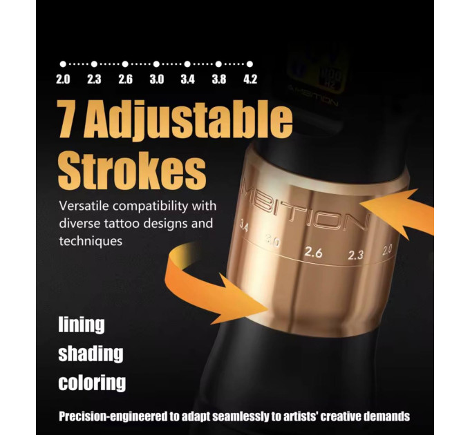 Беспроводная тату машинка Ambition C3