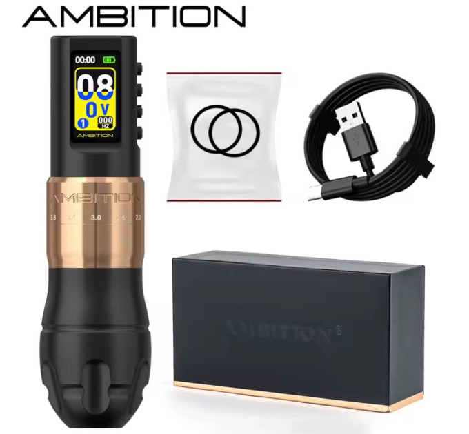 Беспроводная тату машинка Ambition C3