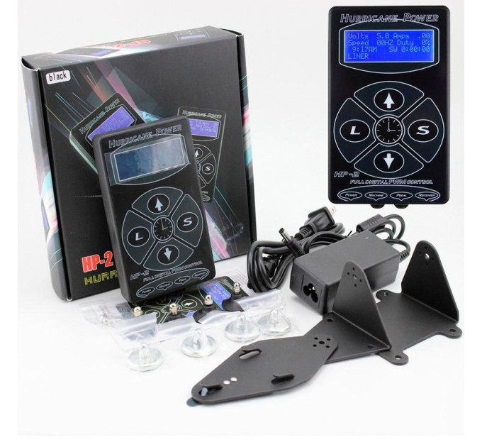 Блок живлення для тату-машинки Hurricane Power HP-2
