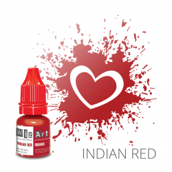 INDIAN RED пигмент для ПМ губ, "Wizart" organic 5ml