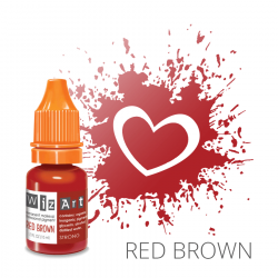 Red Brown, пигмент для ПМ губ, "Wizart" 10ml