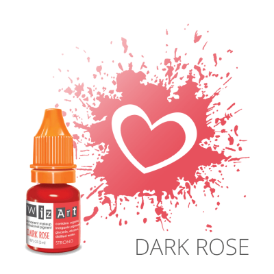Dark Rose, пигмент для ПМ губ, "Wizart" 5ml