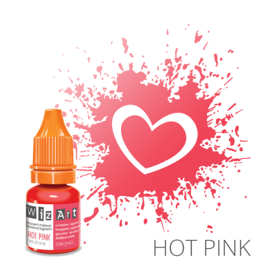 Hot Pink, пигмент для ПМ губ, "Wizart" 5ml