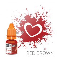 Red Brown, пигмент для ПМ губ, "Wizart" 5ml