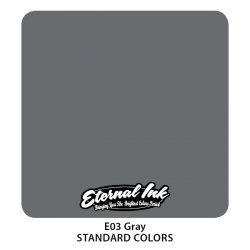 Тату краска Eternal Ink (E03) Gray 15 мл