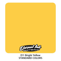 Тату краска Eternal Ink (E11) Bright Yellow 15 мл