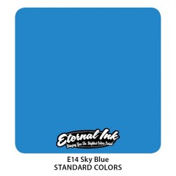 Тату краска Eternal Ink (E14) Sky Blue 15 мл